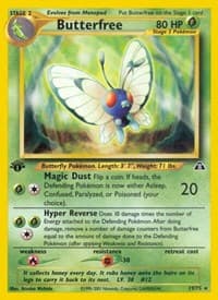 Butterfree - Neo Discovery - Pokemon card