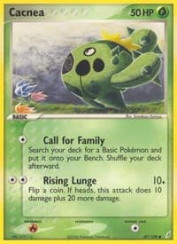 Cacnea - EX Crystal Guardians - Pokemon card