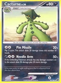 Cacturne - Great Encounters - Pokemon card