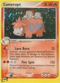 Camerupt - EX Ruby and Sapphire - Pokemon card