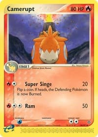 Camerupt - EX Dragon - Pokemon card