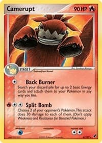 Camerupt - 4/107 (EX Deoxys) - Deck Exclusives - Pokemon card