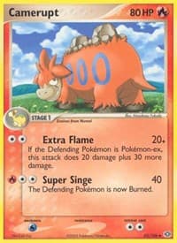 Camerupt - EX Emerald - Pokemon card
