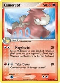 Camerupt - EX Holon Phantoms - Pokemon card