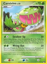 Carnivine - POP Series 8 - Pokemon card