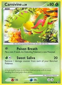 Carnivine (68) - Platinum - Pokemon card