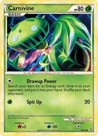 Carnivine - Unleashed - Pokemon card