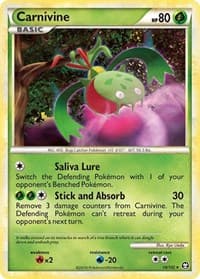 Carnivine - Triumphant - Pokemon card