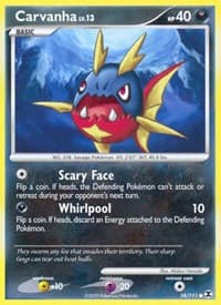 Carvanha - Rising Rivals - Pokemon card