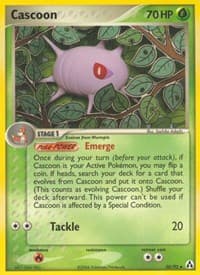 Cascoon - EX Legend Maker - Pokemon card