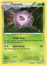 Cascoon - Dragons Exalted - Pokemon card