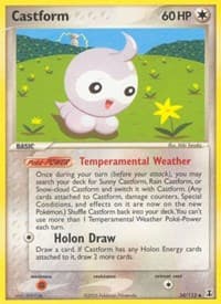 Castform - EX Delta Species - Pokemon card