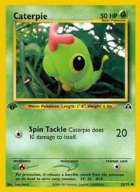 Caterpie - Neo Discovery - Pokemon card