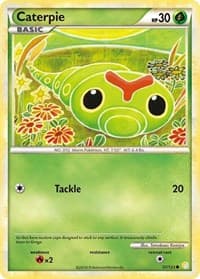 Caterpie - HeartGold SoulSilver - Pokemon card
