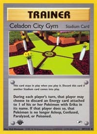 Celadon City Gym - Gym Heroes - Pokemon card