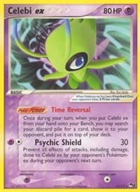 Celebi ex (Non-Holo) - POP Series 2 - Pokemon card