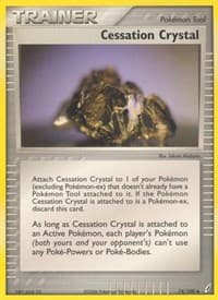 Cessation Crystal - EX Crystal Guardians - Pokemon card