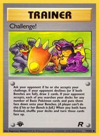 Challenge! - Team Rocket - Pokemon card