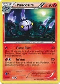 Chandelure - Deck Exclusives - Pokemon card