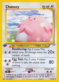 Chansey - Neo Destiny - Pokemon card