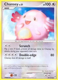 Chansey - Mysterious Treasures - Pokemon card