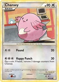 Chansey - HeartGold SoulSilver - Pokemon card