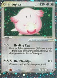 Chansey ex - EX Ruby and Sapphire - Pokemon card