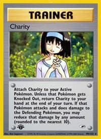 Charity - Gym Heroes - Pokemon card