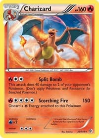 Charizard - Boundaries Crossed - Pokemon card