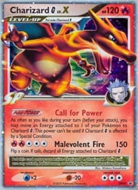 Charizard G LV.X - DP45 - Diamond and Pearl Promos - Pokemon card