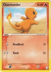 Charmander - EX Trainer Kit 2: Plusle & Minun - Pokemon card