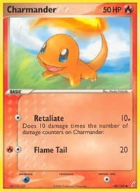 Charmander - EX Crystal Guardians - Pokemon card