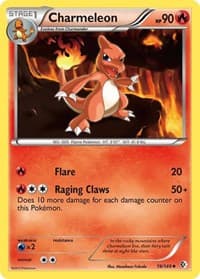 Charmeleon - Boundaries Crossed - Pokemon card