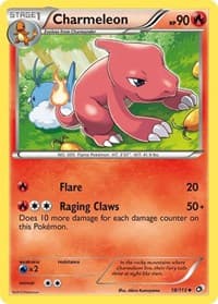 Charmeleon - Legendary Treasures - Pokemon card