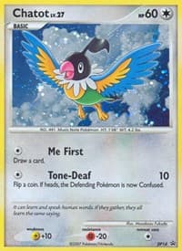 Chatot - DP14 - Diamond and Pearl Promos - Pokemon card