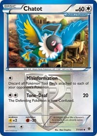 Chatot (Team Plasma) - Plasma Blast - Pokemon card