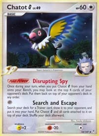 Chatot G - Supreme Victors - Pokemon card