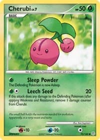 Cherubi - Diamond and Pearl - Pokemon card