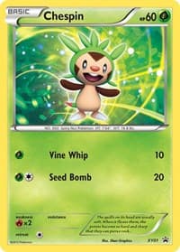 Chespin - XY01 - XY Promos - Pokemon card