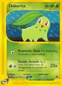 Chikorita (99) - Expedition - Pokemon card