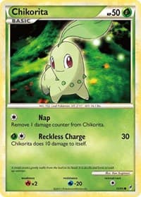 Chikorita - Call of Legends - Pokemon card