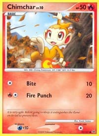 Chimchar - Platinum - Pokemon card