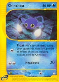 Chinchou (70) - Aquapolis - Pokemon card