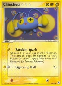 Chinchou - EX Legend Maker - Pokemon card