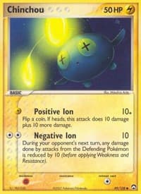Chinchou - EX Power Keepers - Pokemon card