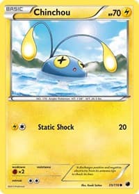 Chinchou - Plasma Freeze - Pokemon card