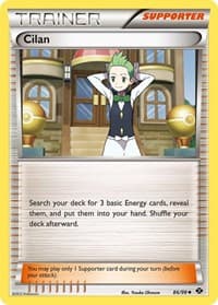 Cilan - Next Destinies - Pokemon card
