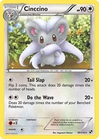 Cinccino - Black and White - Pokemon card