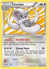 Cinccino - Legendary Treasures - Pokemon card