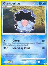 Clamperl - Great Encounters - Pokemon card